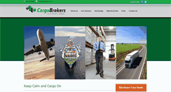 Desktop Screenshot of cargobrokers.com